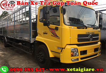 XE TẢI DONGFENG B180 HOÀNG HUY THÙNG DÀI 9M5 2019|DFB180